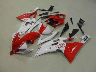 Yamaha R6 2008-2016 - Blanc Rouge Coca Cola Zero 44