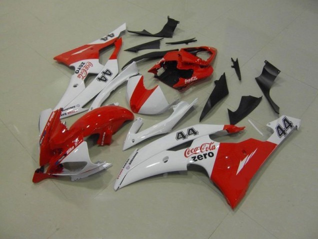 Yamaha R6 2008-2016 - Blanc Rouge Coca Cola Zero 44 Yamaha R6 2008-2016 - Blanc Rouge Coca Cola Zero 44