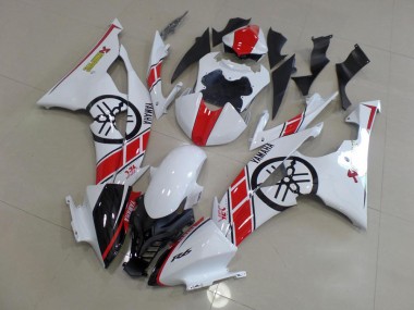 Yamaha R6 2008-2016 - Blanc avec Big Yamaha Logo