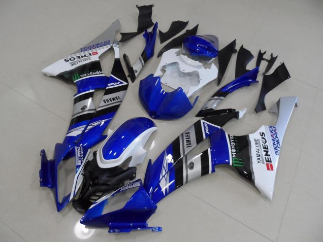 Yamaha R6 2008-2016 - Bleu Blanc ENEOS Yamaha R6 2008-2016 - Bleu Blanc ENEOS