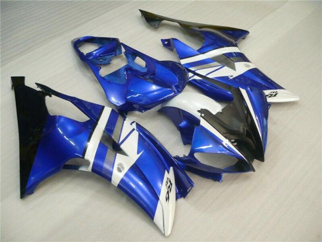Yamaha R6 2008-2016 - Bleu Blanc Noir Yamaha R6 2008-2016 - Bleu Blanc Noir