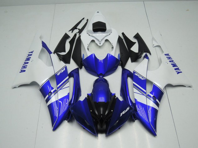 Yamaha R6 2008-2016 - Bleu Blanc Style OEM Yamaha R6 2008-2016 - Bleu Blanc Style OEM