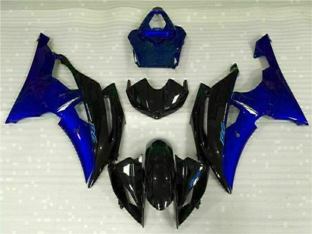 Yamaha R6 2008-2016 - Bleu Noir Yamaha R6 2008-2016 - Bleu Noir