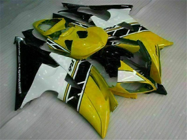 Yamaha R6 2008-2016 - Jaune Blanc Yamaha R6 2008-2016 - Jaune Blanc