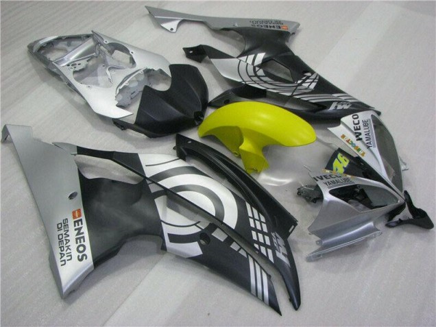 Yamaha R6 2008-2016 - Jaune Noir Argent Yamaha R6 2008-2016 - Jaune Noir Argent