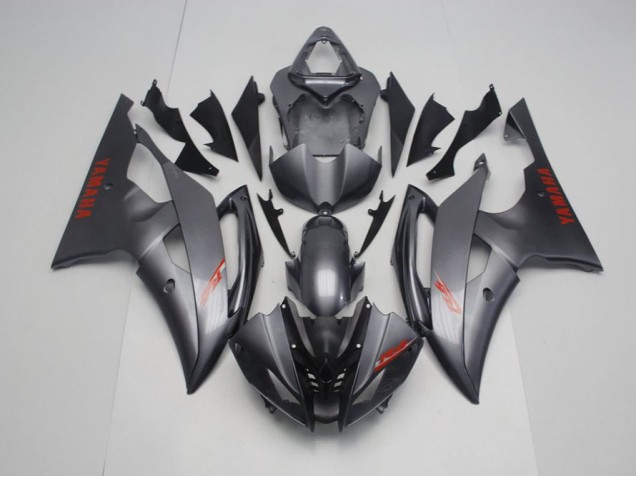 Yamaha R6 2008-2016 - Noir Mat Gris Yamaha R6 2008-2016 - Noir Mat Gris