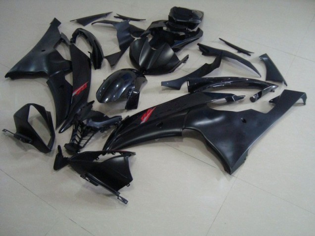 Yamaha R6 2008-2016 - Noir Mat Noir Brillant Yamaha R6 2008-2016 - Noir Mat Noir Brillant