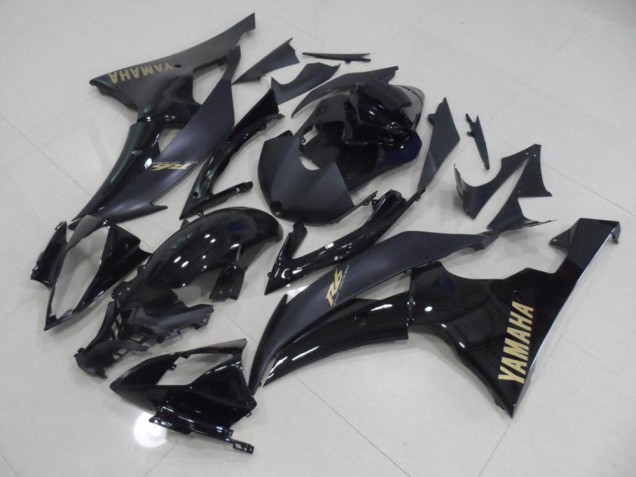 Yamaha R6 2008-2016 - Noir avec Or Décalque Yamaha R6 2008-2016 - Noir avec Or Décalque