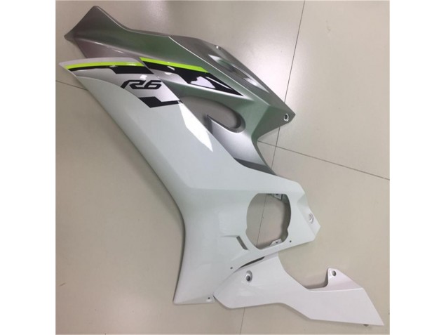 Yamaha R6 2017-2023 - Blanc Argent Yamaha R6 2017-2023 - Blanc Argent