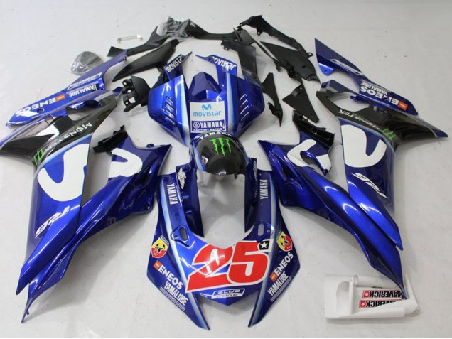 Yamaha R6 2017-2023 - Movistar Yamaha R6 2017-2023 - Movistar
